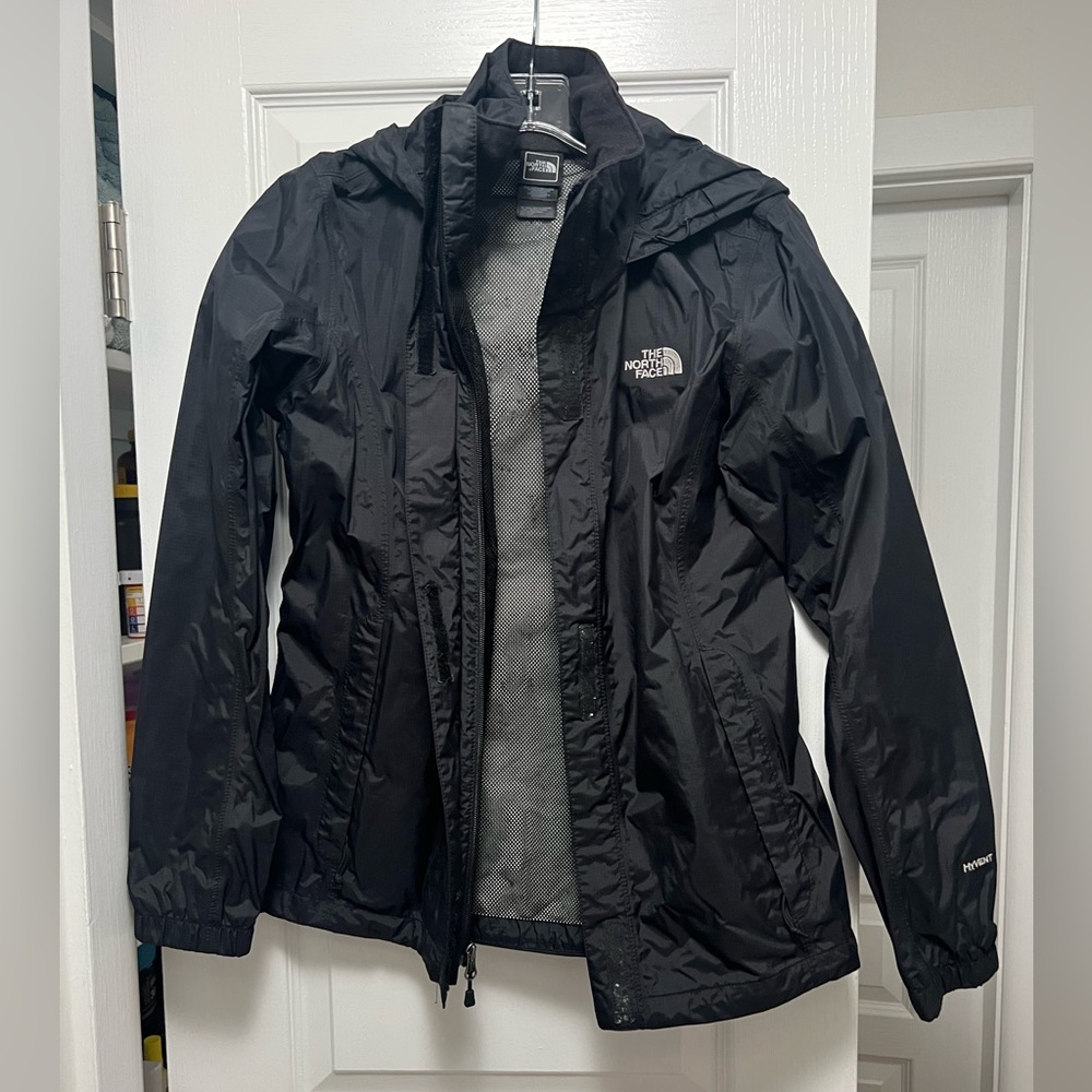 NorthFace rain coat
